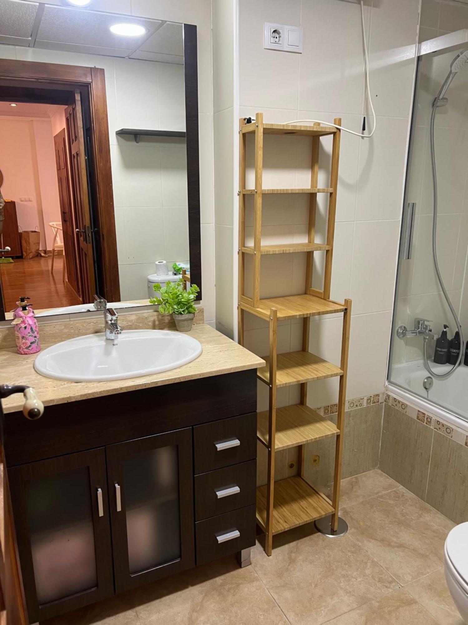 Piso Con Ac, Piscina Y Pista De Padel Y Tenis En Aguilas Águilas Exterior foto