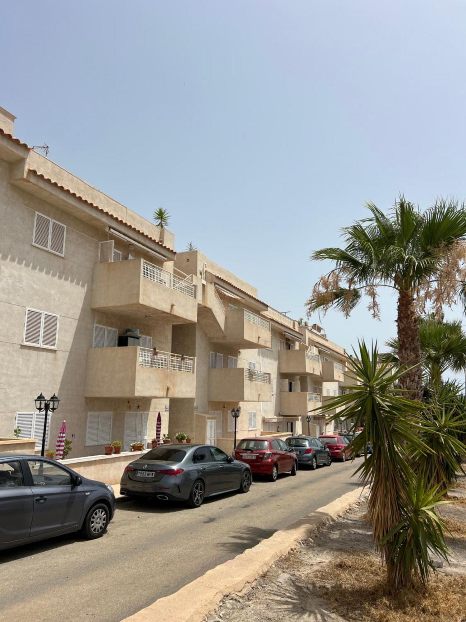 Piso Con Ac, Piscina Y Pista De Padel Y Tenis En Aguilas Águilas Exterior foto